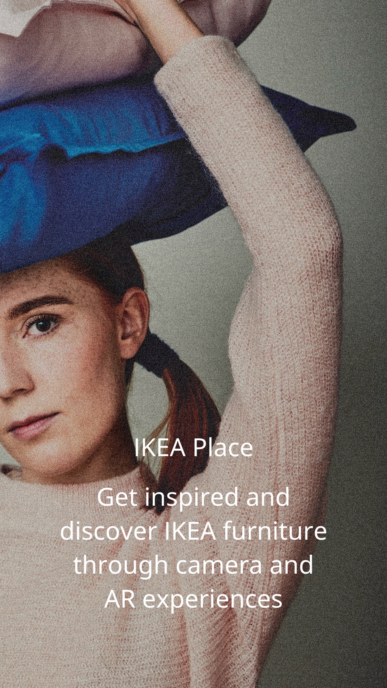 Screenshot do app IKEA Place