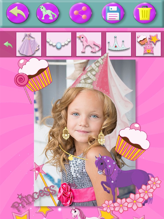 Fairytale Princess Stickers screenshot 3