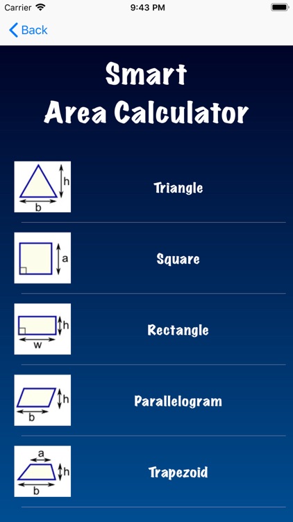 Smart Area Calculator