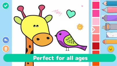 Coloring games for toddlers screenshot 4