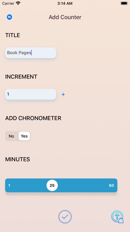 Reactive Tally Counter