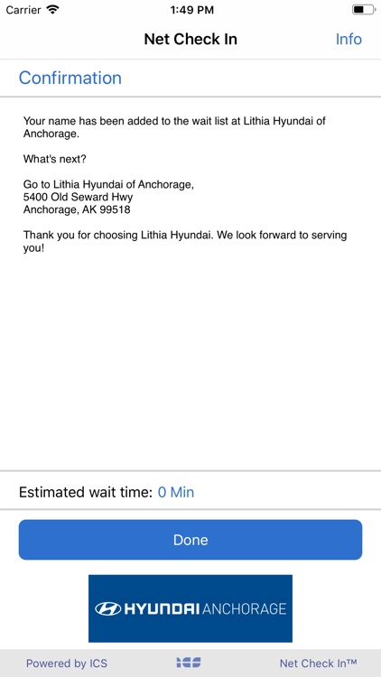 Net Check In - Lithia Hyundai