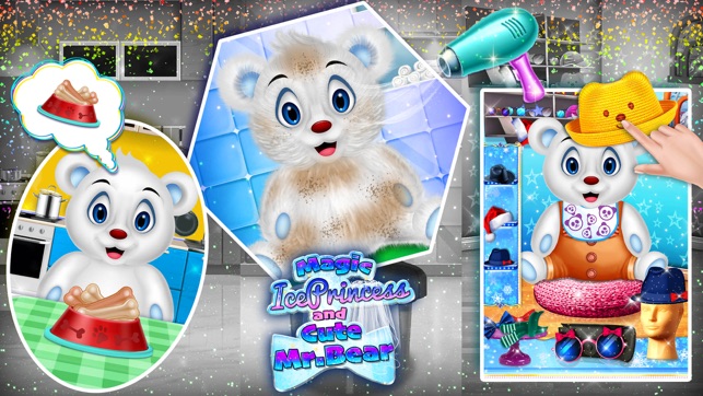 Magical Ice Princess & Mr Bear(圖2)-速報App