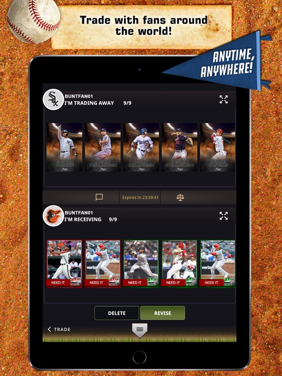 BUNT: The MLB Digital Baseball Trading Card Game screenshot