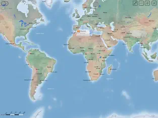 Billede 1 Mundo atlas y mapamundi MxGeo iphone