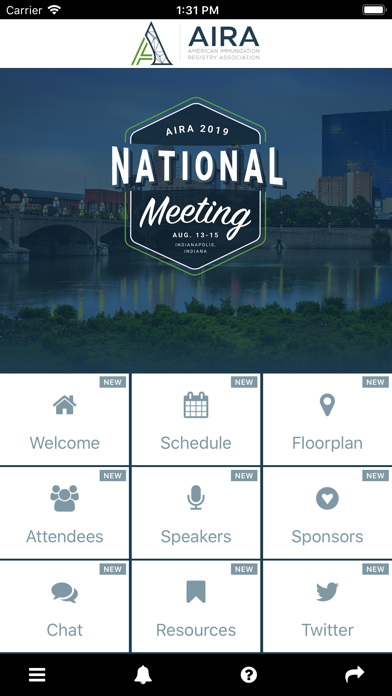 How to cancel & delete AIRA National Meeting from iphone & ipad 2