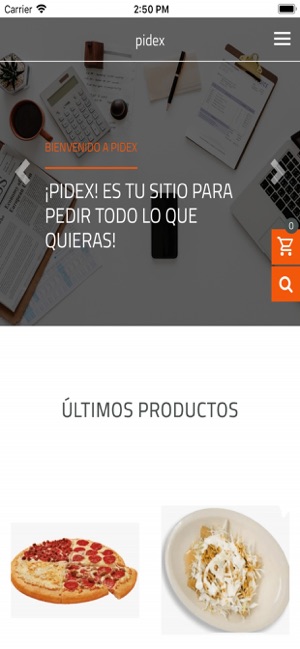 Pidex: tu ciudad a domicilio