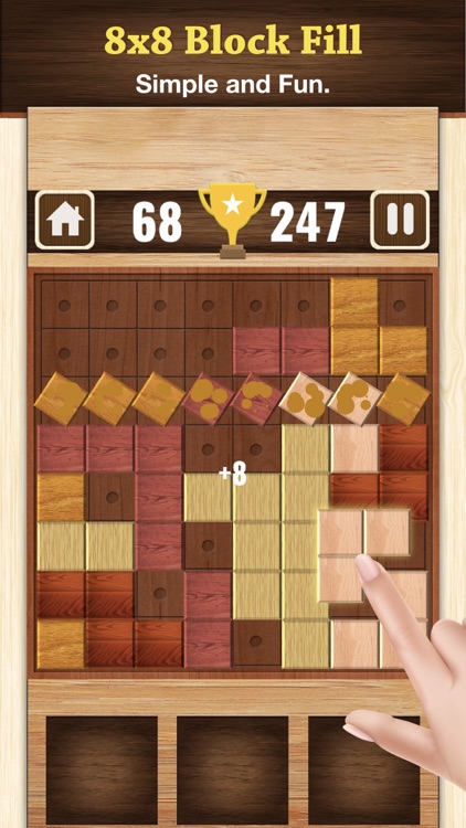 Wooden cubes: Block puzzle screenshot-4