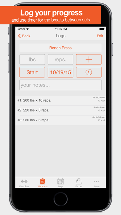 Fitness Point Pro - Workout & Exercise Journal Screenshot 3