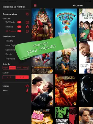 Captura de Pantalla 3 Filmbox Smart Movie Manager iphone