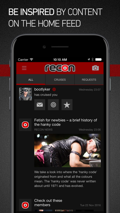 App android gay recon TermsAndConditions