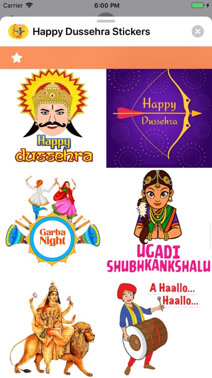 Happy Dussehra Stickers screenshot-4