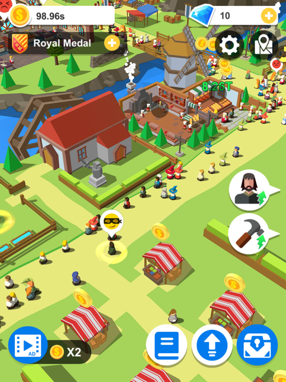 2020 Idle Medieval Town Iphone Ipad App Download Latest - medivle clash roblox