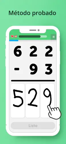 Captura de Pantalla 1 Math Learner: Matemática Fácil iphone