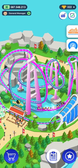 Idle Theme Park Tycoon Game On The App Store - ofl roblox robloxbloxburghousesppua