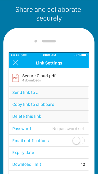 Sync - Secure cloud storage