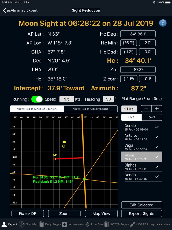 ezAlmanac Celestial Navigation screenshot-6