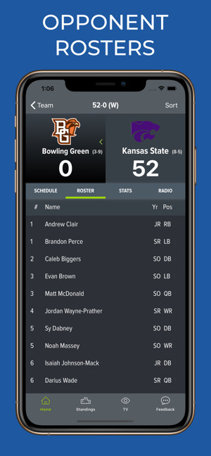 Kansas State Football Schedule(圖9)-速報App