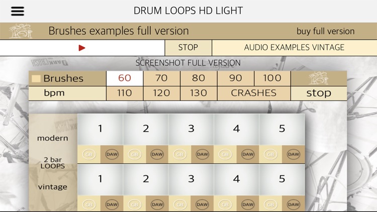 Drum Loops HD Light screenshot-6