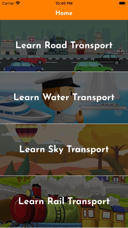 LearnTransport-Sky Road Water