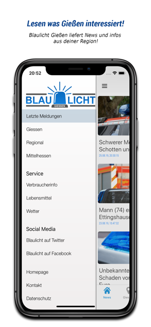 Blaulicht Gießen News