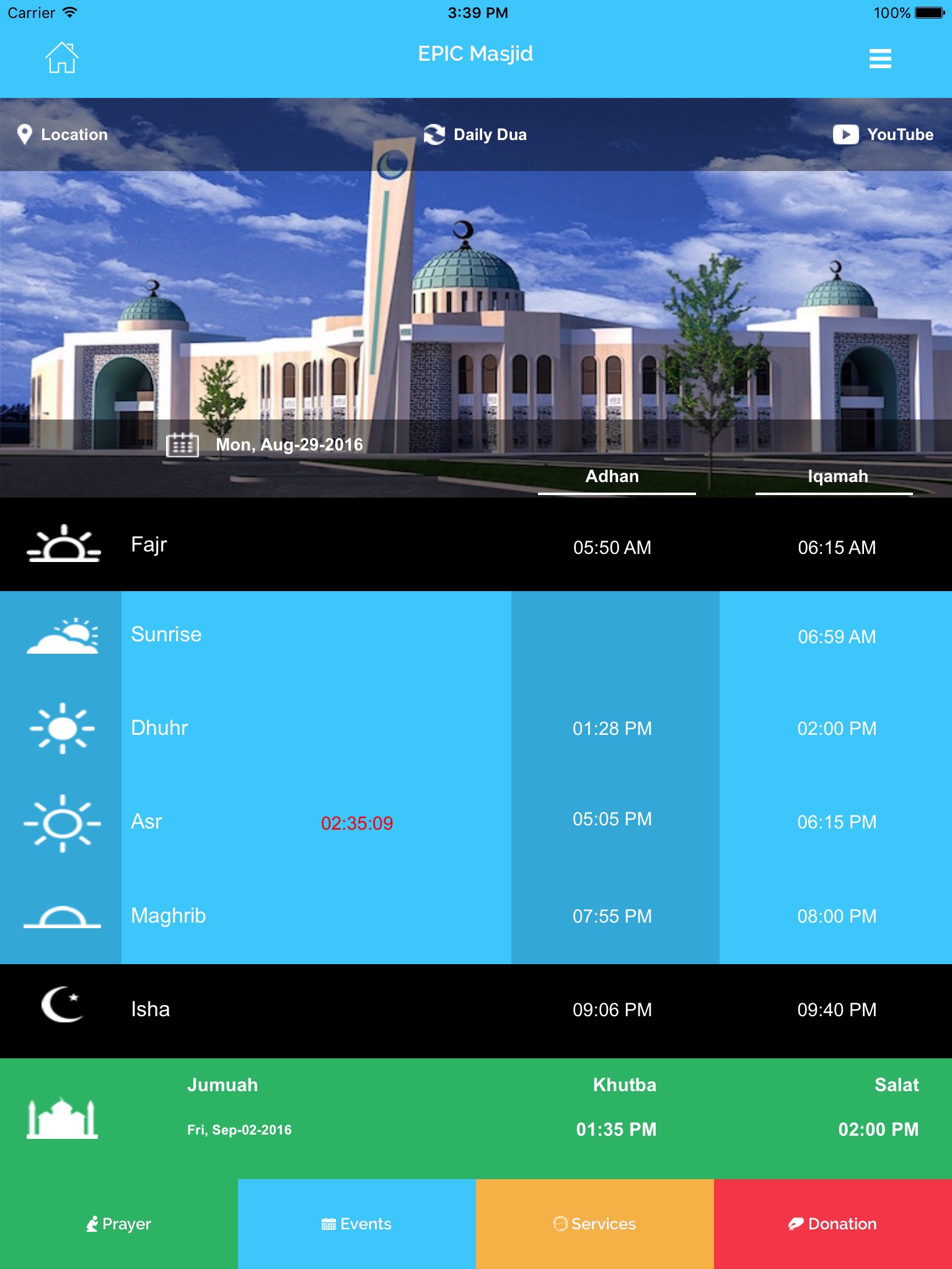 East Plano Islamic Center screenshot 2