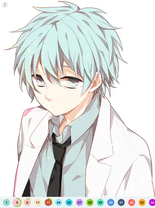 Immagine dello schermo 5 Anime Paint - Color By Number iphone