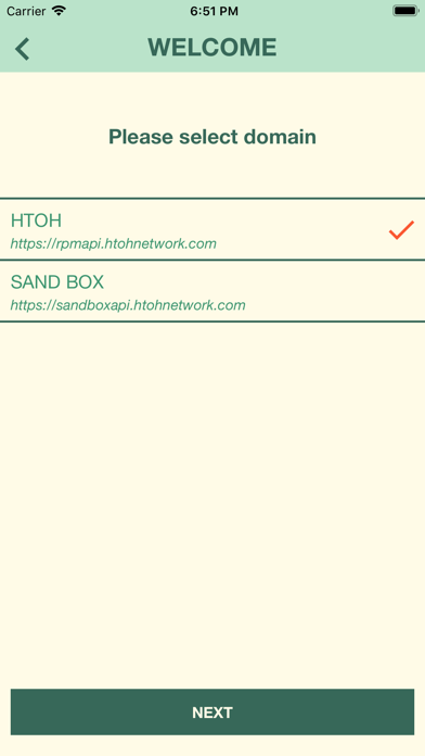 HToH CareApp screenshot 2