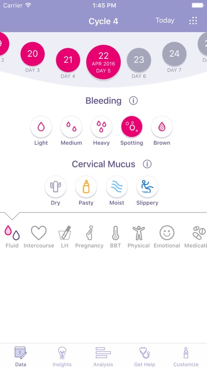 FEMM Period Ovulation Tracker