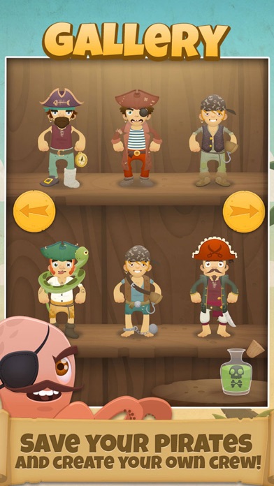 1000 Pirates - Dress Up and Stickers for Kids Screenshot 2