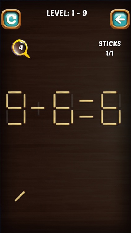 Math Match Stick Puzzle screenshot-0