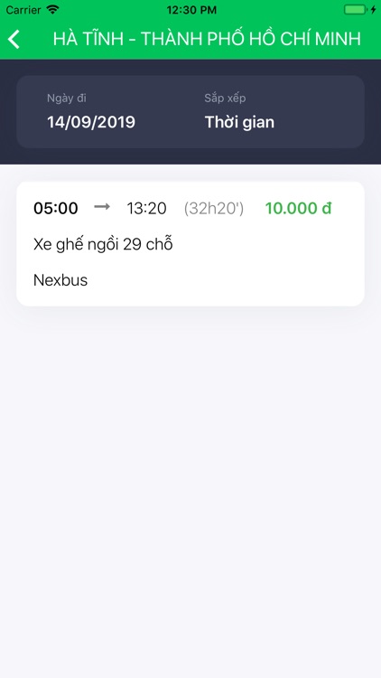 Nexbus - Xe khách thế hệ mới