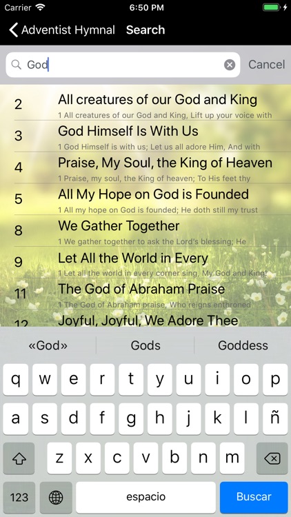 Adventist hymnal screenshot-5