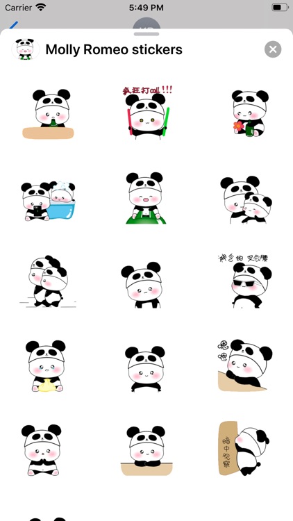 Molly Romeo stickers
