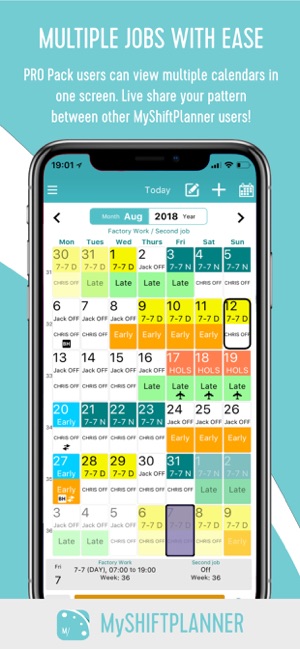 My Shift Planner - Calendar(圖6)-速報App