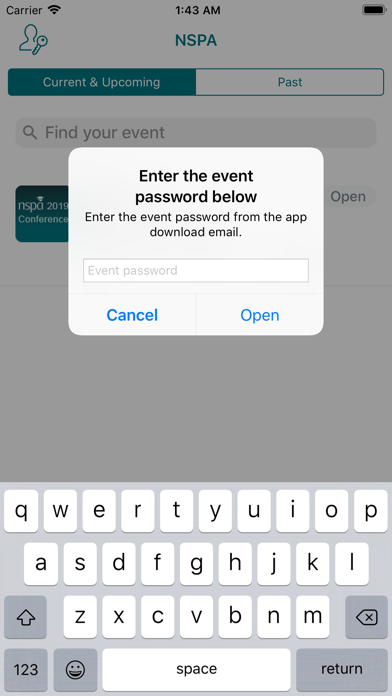 How to cancel & delete NSPA Annual Conference from iphone & ipad 2