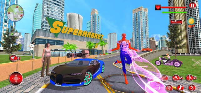 Super Spider City Flying Hero(圖4)-速報App