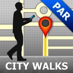 Paris Map  Walks F