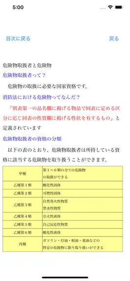 Game screenshot 危険物乙5類取扱者試験問題集　りすさんシリーズ hack