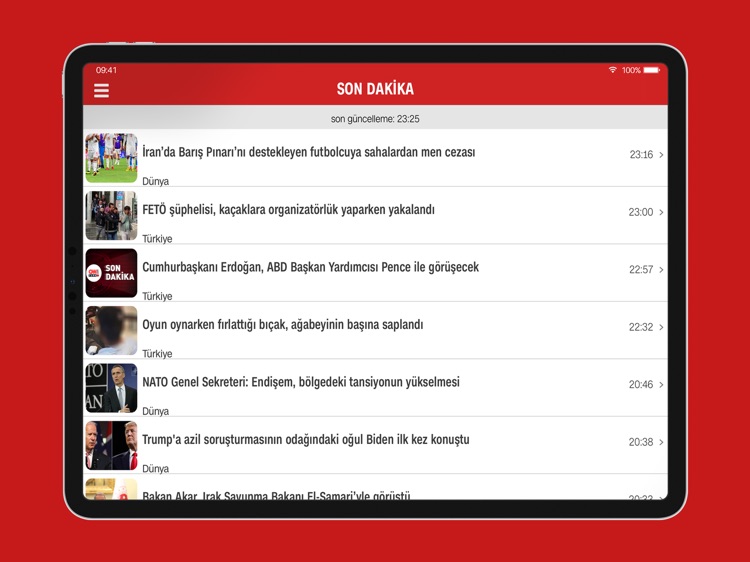 CNN Türk for iPad screenshot-3