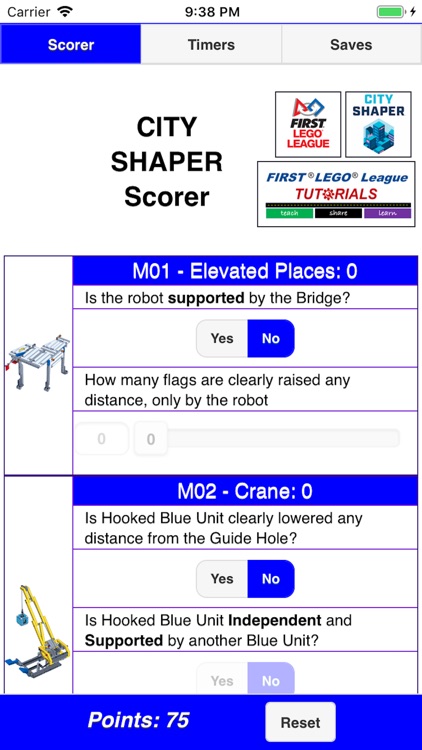 FLL CITY SHAPER Scorer