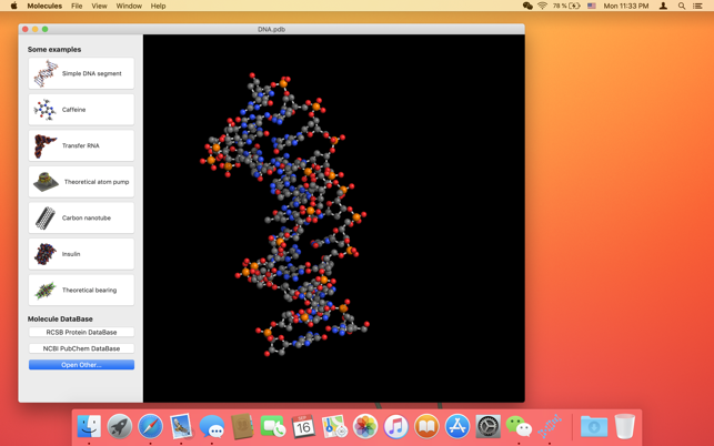 Molecules Viewer