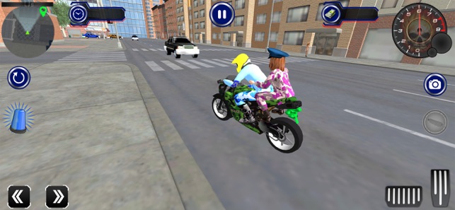 US Police Bike Transporter Sim(圖4)-速報App