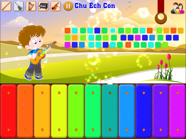 Bé Chơi Đàn: Piano, Xylophone