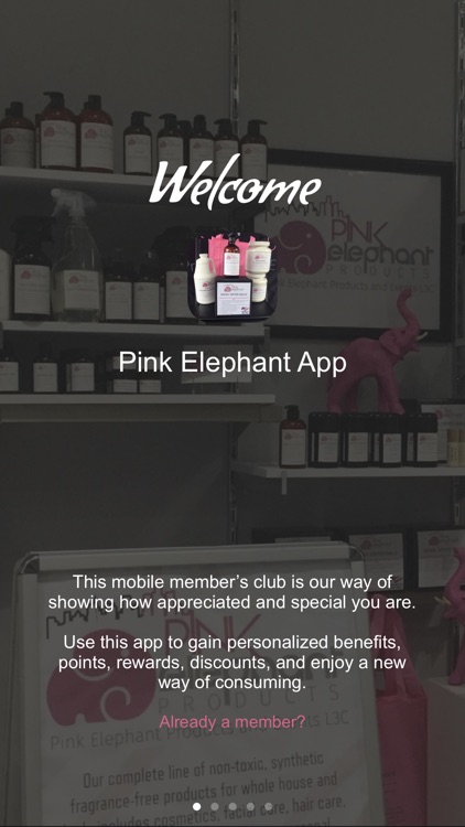 Pink Elephant App