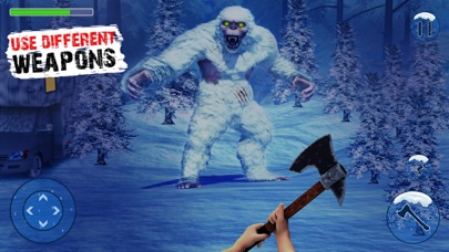 Yeti Monster 3D Hunting Game screenshot 3