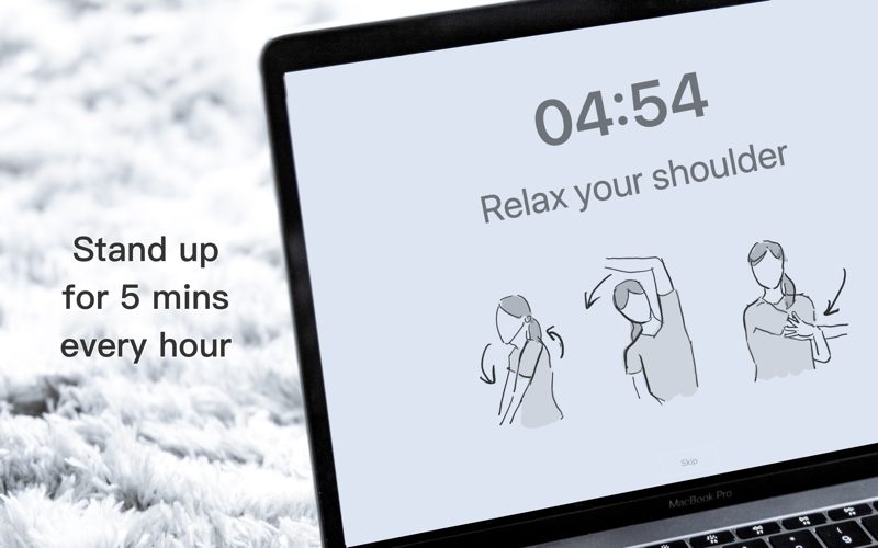 Take a break - timer, reminder screenshot
