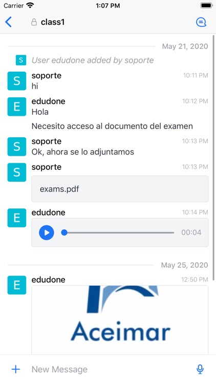 Chat Colegio Marcote screenshot-3