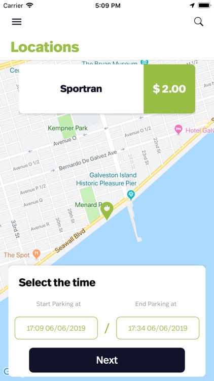 Central Parking App