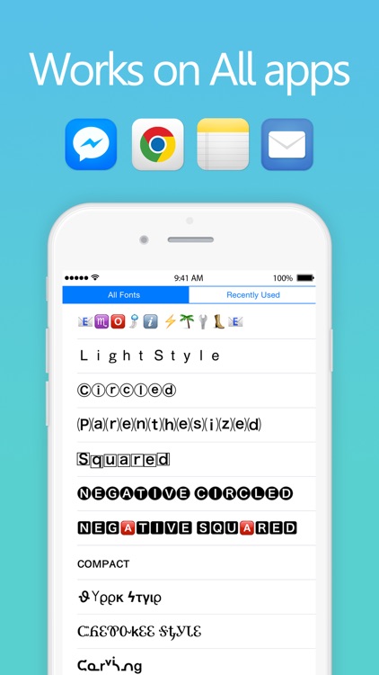 Fancy Text Keyboard Cool Fonts